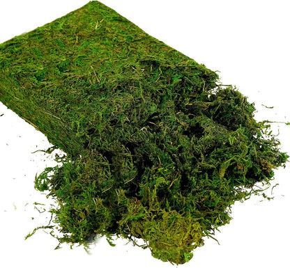 Artificial Moss, 16OZ Fake Moss for Crafts Table Centerpieces Fairy Garden Wedding Party Decor, Faux Grass for Potted Plants, 455gr (Fresh Green)