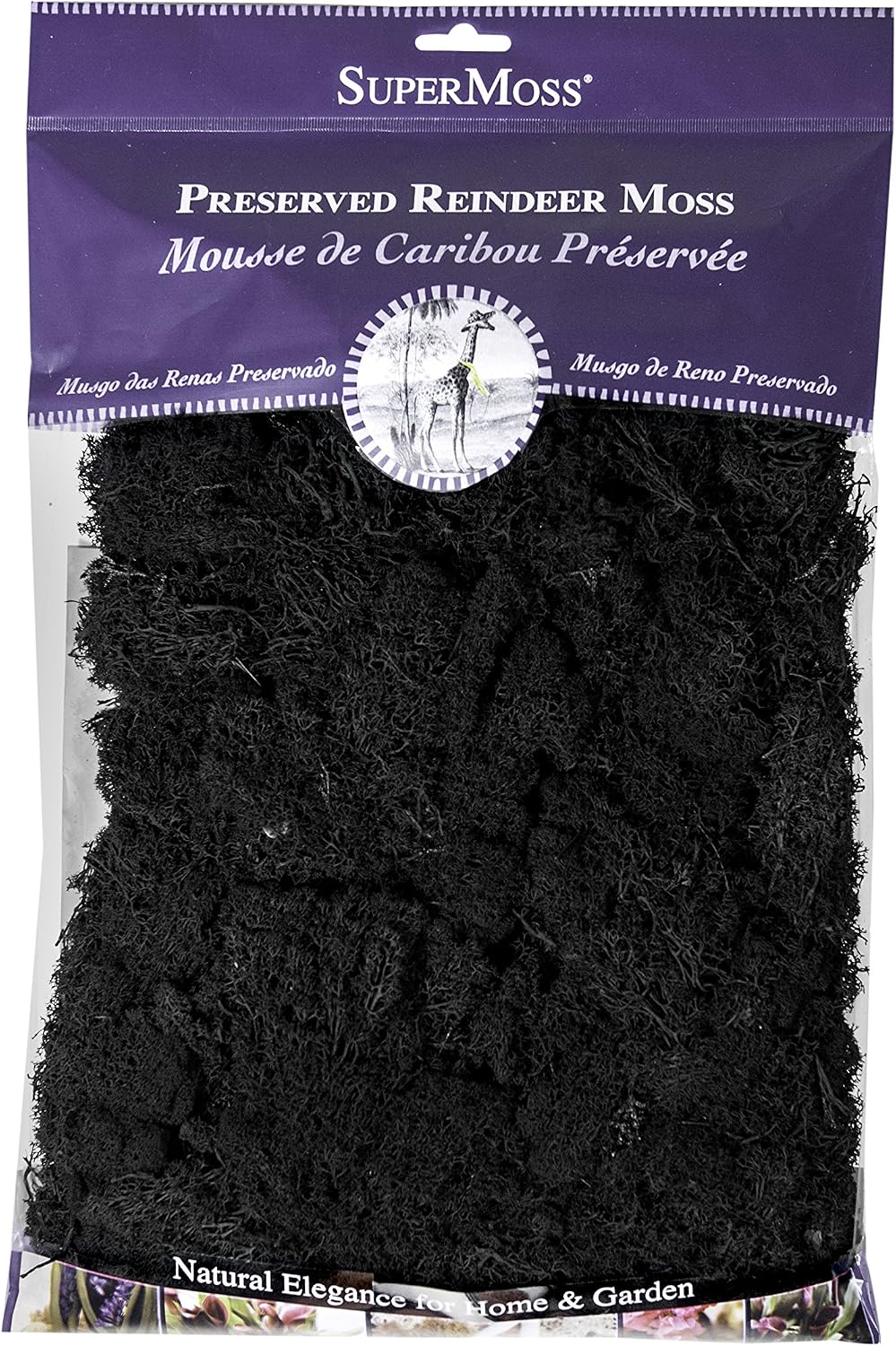 21669 Reindeer Moss Preserved, Chartreuse, 8oz (200 cubic inch)