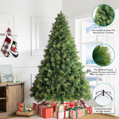 Cynthia 4.5ft Artificial Prelit Christmas Tree