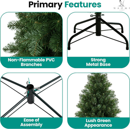 Cynthia 4.5ft Artificial Prelit Christmas Tree