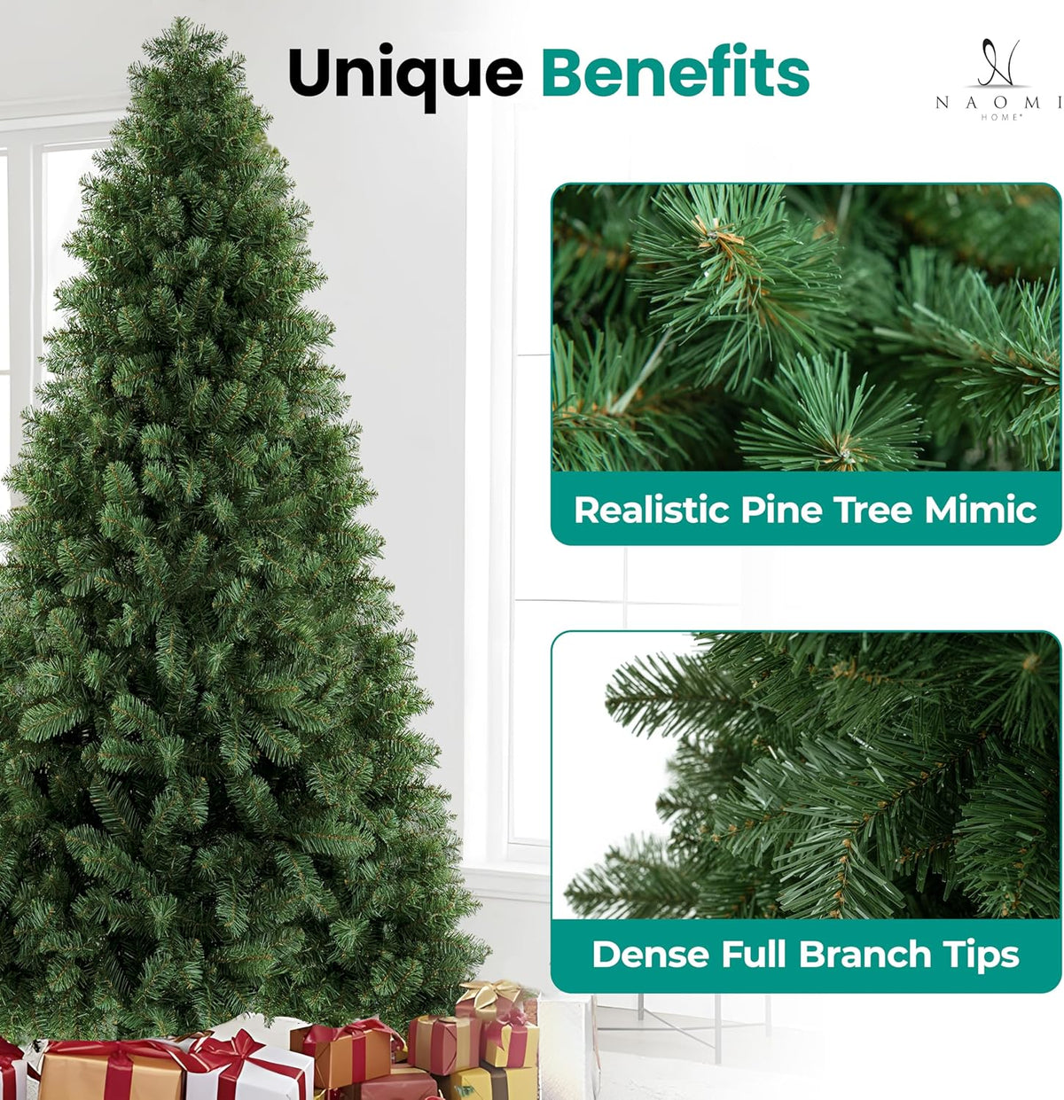 Cynthia 4.5ft Artificial Prelit Christmas Tree