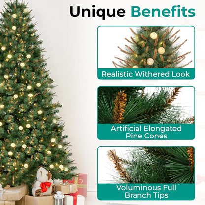 Cynthia 4.5ft Artificial Prelit Christmas Tree