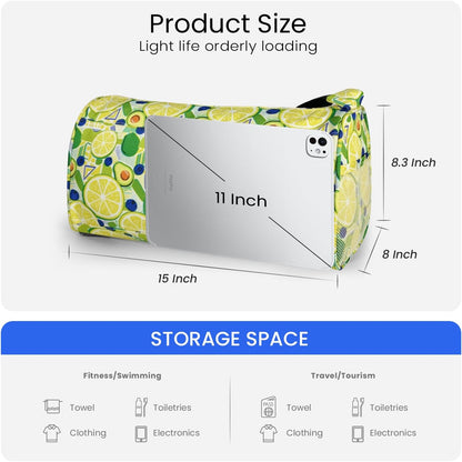 Small Gym Bag for Women & Men,Small Lightweight Duffel Bag Carry On Bags Mini Duffel Travel Bag Waterproof Sports Bags for Workout/Sport/Travel, Yellow