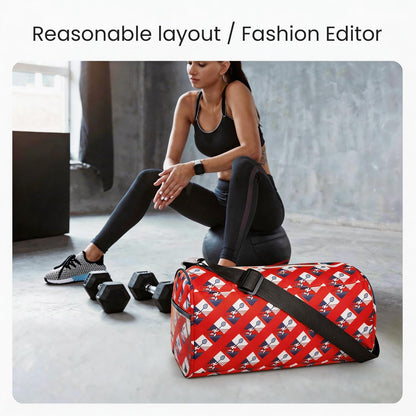 Small Gym Bag for Women & Men,Small Lightweight Duffel Bag Carry On Bags Mini Duffel Travel Bag Waterproof Sports Bags for Workout/Sport/Travel, Yellow