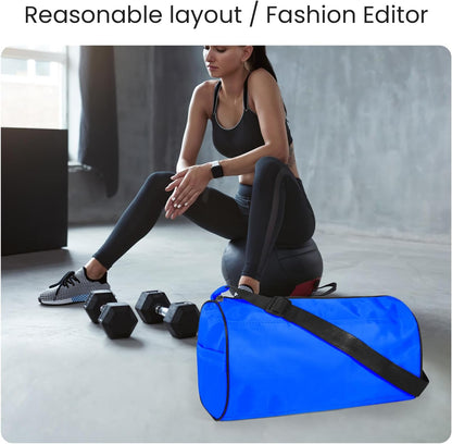 Small Gym Bag for Women & Men,Small Lightweight Duffel Bag Carry On Bags Mini Duffel Travel Bag Waterproof Sports Bags for Workout/Sport/Travel, Yellow