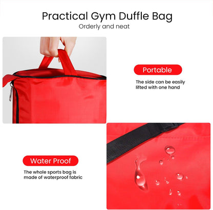 Small Gym Bag for Women & Men,Small Lightweight Duffel Bag Carry On Bags Mini Duffel Travel Bag Waterproof Sports Bags for Workout/Sport/Travel, Yellow