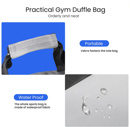 Small Gym Bag for Women & Men,Small Lightweight Duffel Bag Carry On Bags Mini Duffel Travel Bag Waterproof Sports Bags for Workout/Sport/Travel, Yellow