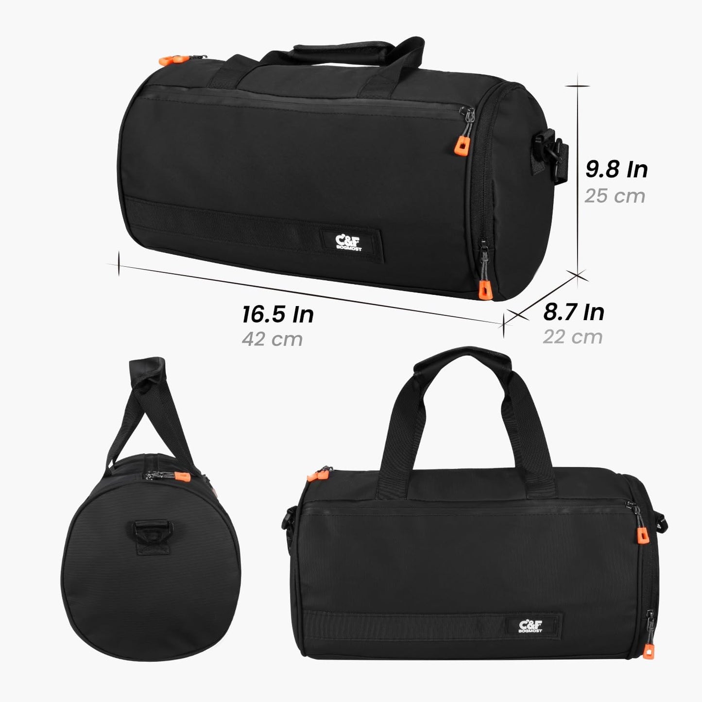 Small Gym Bag for Women & Men,Small Lightweight Duffel Bag Carry On Bags Mini Duffel Travel Bag Waterproof Sports Bags for Workout/Sport/Travel, Yellow