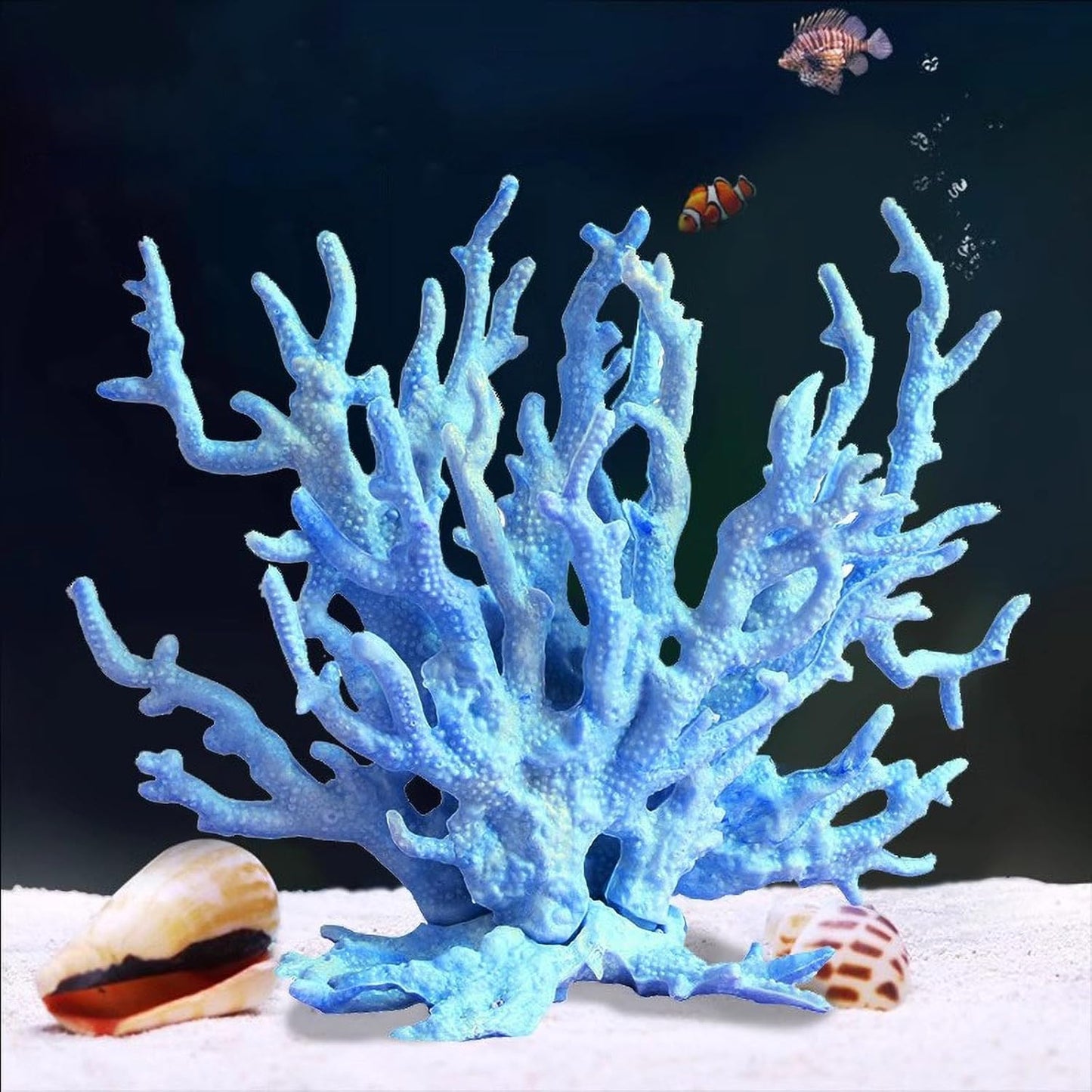 Artificial Aquarium Coral Ornament Plastic Fish Tank Plants Decoration for Aquarium Landscape (Pink)