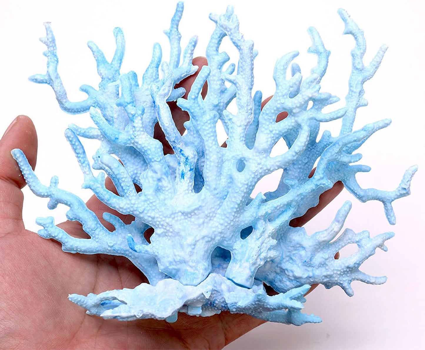 Artificial Aquarium Coral Ornament Plastic Fish Tank Plants Decoration for Aquarium Landscape (Pink)