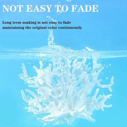 Artificial Aquarium Coral Ornament Plastic Fish Tank Plants Decoration for Aquarium Landscape (Pink)