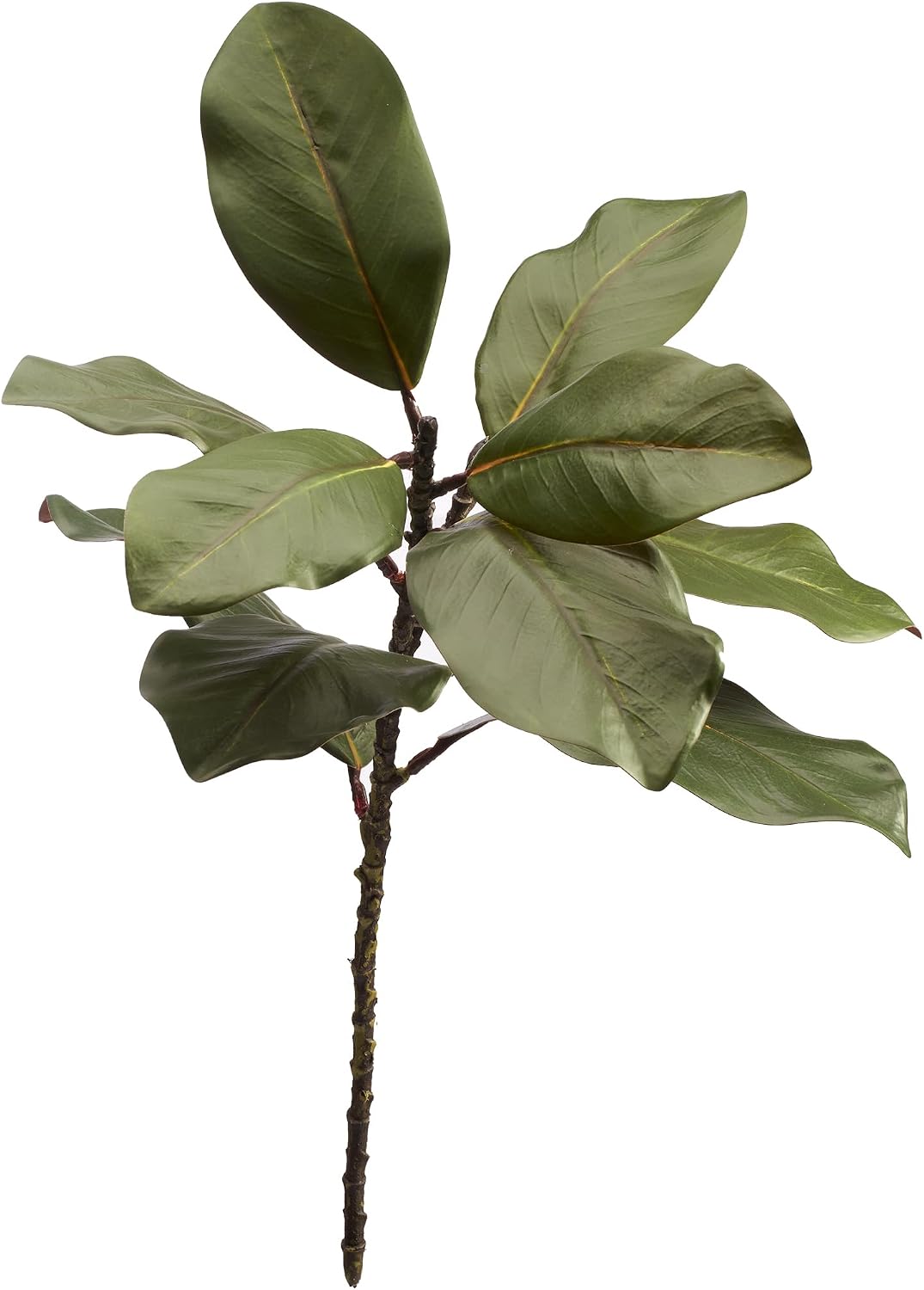 6 Stems Real Touch Creamy White Magnolia Flowers for Vases, Artificial Realistic Magnolia Large Flowers for Home Décor