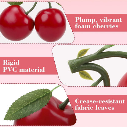 7.5inch Artificial Fake Red Apple Decoration Simulation Large Apple Fruit Model Party Festivals Christmas Ornaments for Home Kitchen Table