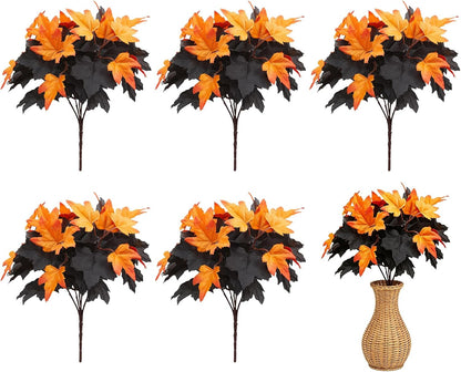 6 Pcs Artificial Lemon Branches Small Artificial Fruit Lemon Tree Greenery Decoration Faux Lemons Picks for Farmhouse Kitchen Home Table Decor Stem Fruits for Home Spring Summer Decor
