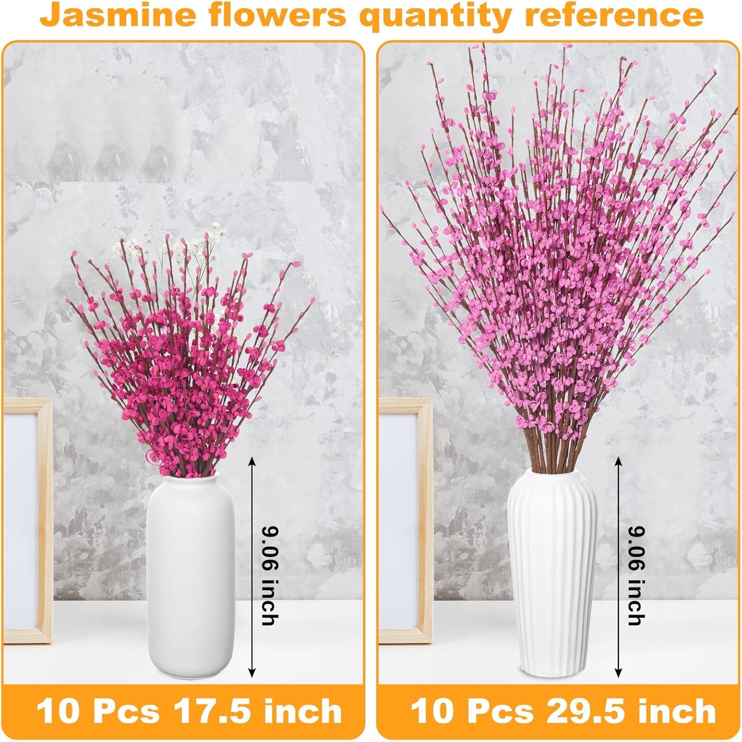 4Pcs Artificial Tulips Flower Stems for Valentine’s Day Anniversary Decor | 17.3" Faux Tulip Flower Bouquet Short Stems Vase Filler Home Mother's Day Wedding Table Centerpieces DIY Wreath Gift Decor