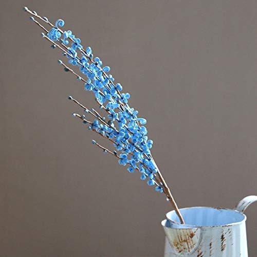 4Pcs Artificial Tulips Flower Stems for Valentine’s Day Anniversary Decor | 17.3" Faux Tulip Flower Bouquet Short Stems Vase Filler Home Mother's Day Wedding Table Centerpieces DIY Wreath Gift Decor
