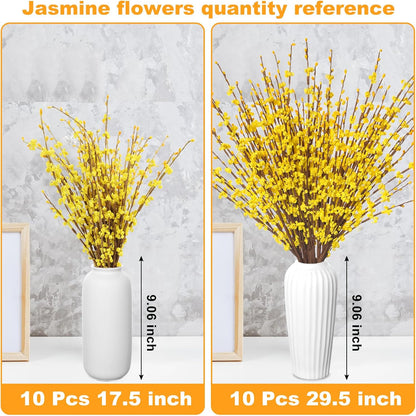 4Pcs Artificial Tulips Flower Stems for Valentine’s Day Anniversary Decor | 17.3" Faux Tulip Flower Bouquet Short Stems Vase Filler Home Mother's Day Wedding Table Centerpieces DIY Wreath Gift Decor