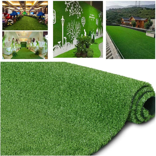 Artificial Grass Turf Lawn 7FTX12FT, Indoor Outdoor Synthetic Grass