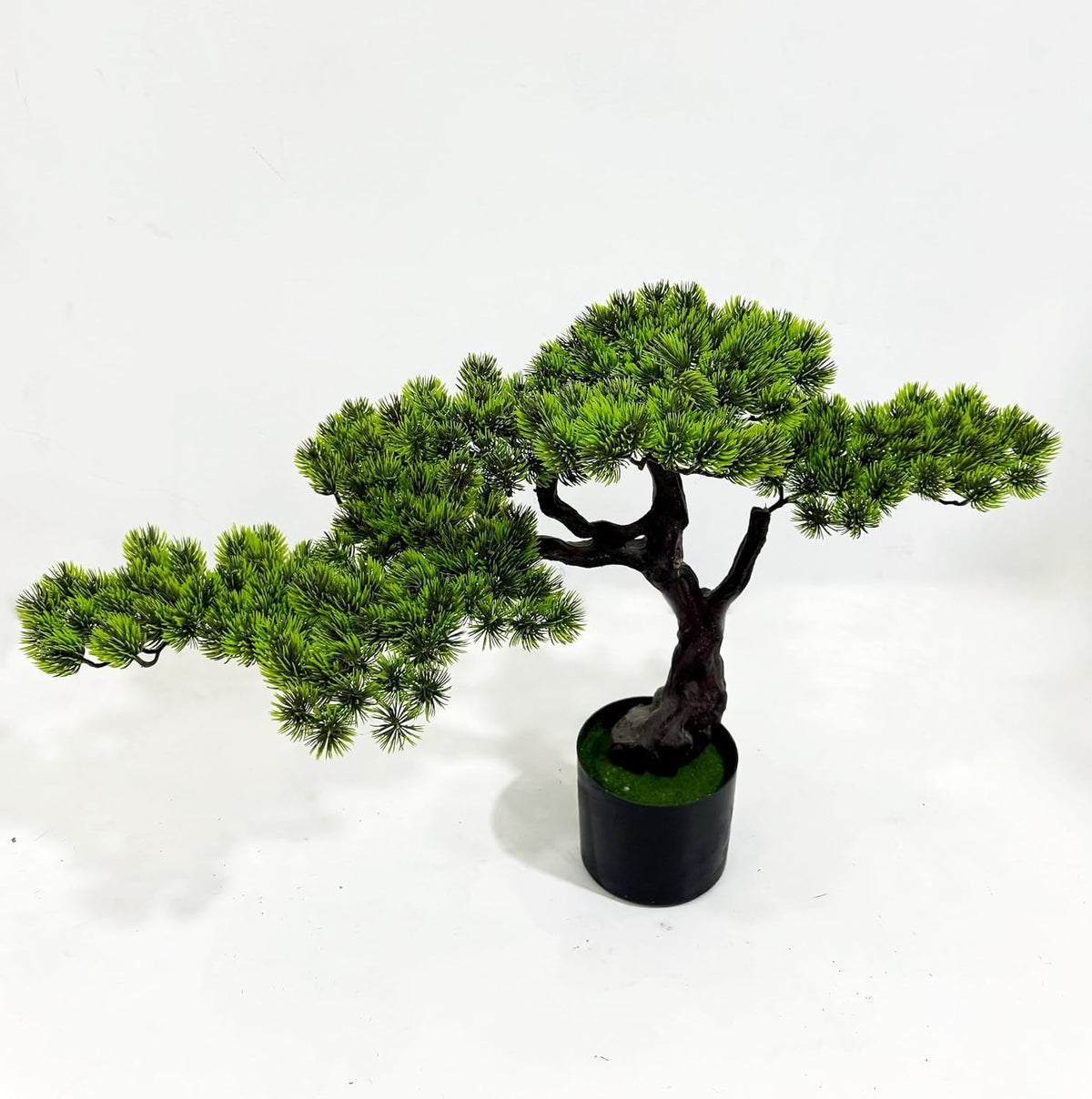 6FT Artificial Bonsai Tree in Pot – Large Realistic Cedar Tree Faux Pine Plant for Home & Office Decor, Hotel Lobby Entryway Greenery