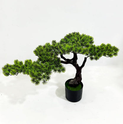 6FT Artificial Bonsai Tree in Pot – Large Realistic Cedar Tree Faux Pine Plant for Home & Office Decor, Hotel Lobby Entryway Greenery