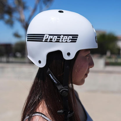 Old School Low PRO Certified Helmet - Ideal for Skateboarding, BMX, Bicycling, and Roller Skating