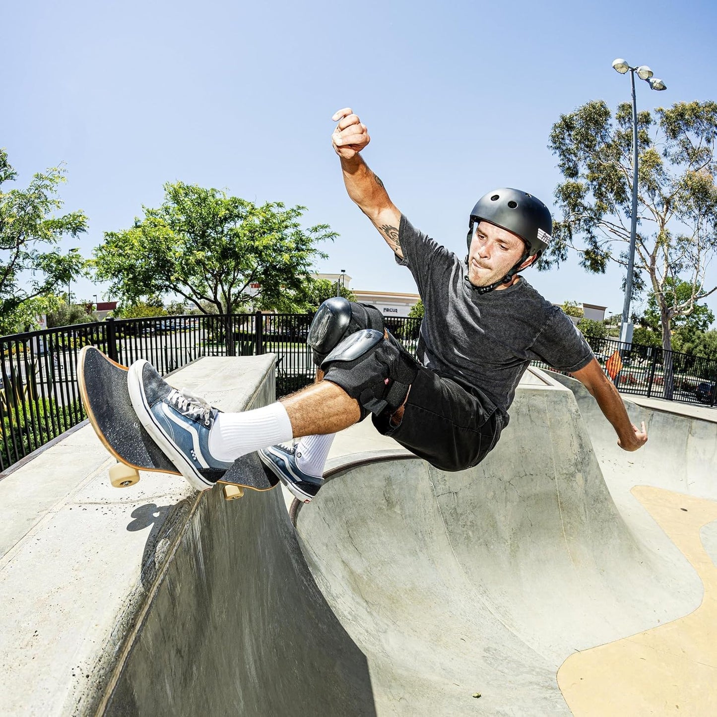 Old School Low PRO Certified Helmet - Ideal for Skateboarding, BMX, Bicycling, and Roller Skating