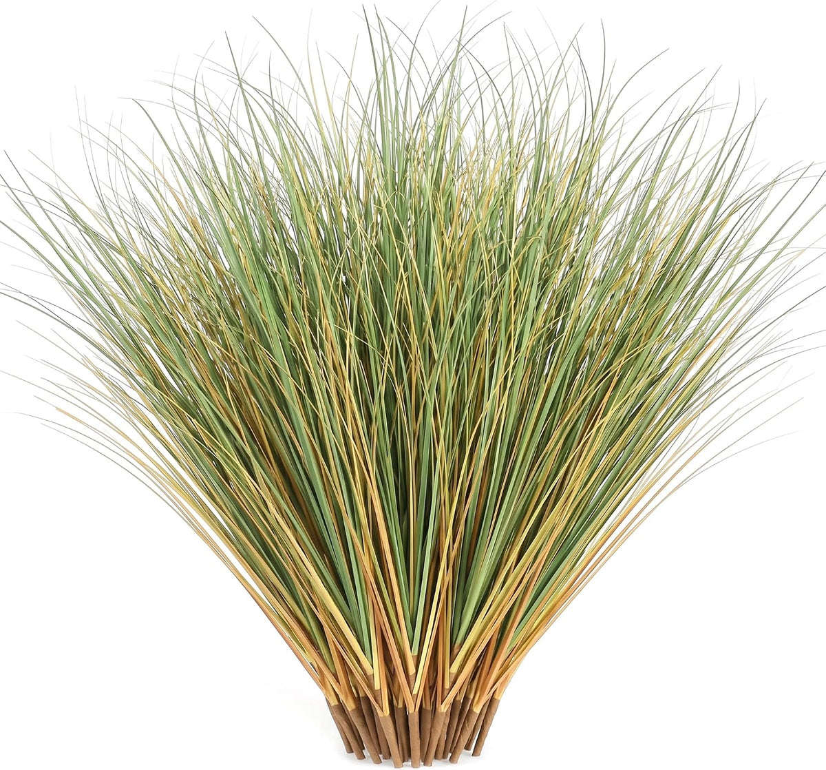 20PCS Artificial Onion Grass Stems 17.7in Faux Greenery Floral Arrangements