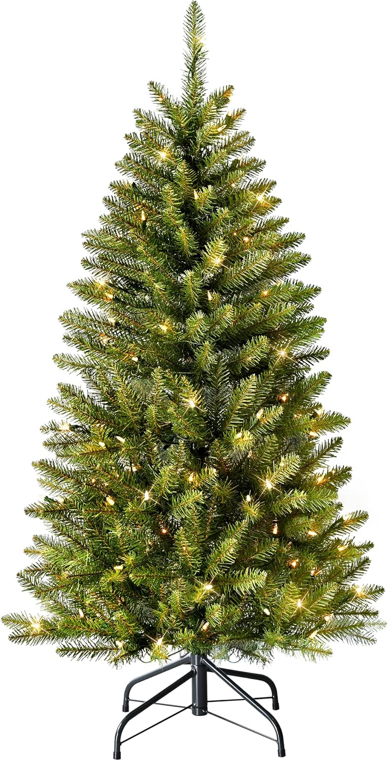 7.5ft Pre-Lit Fraser Fir Pencil Christmas Tree