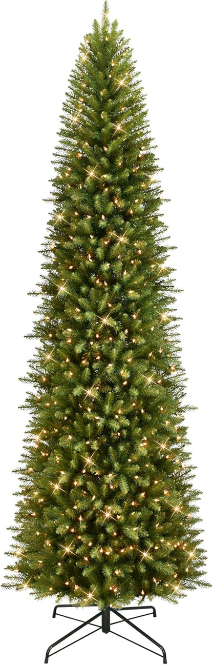 7.5ft Pre-Lit Fraser Fir Pencil Christmas Tree