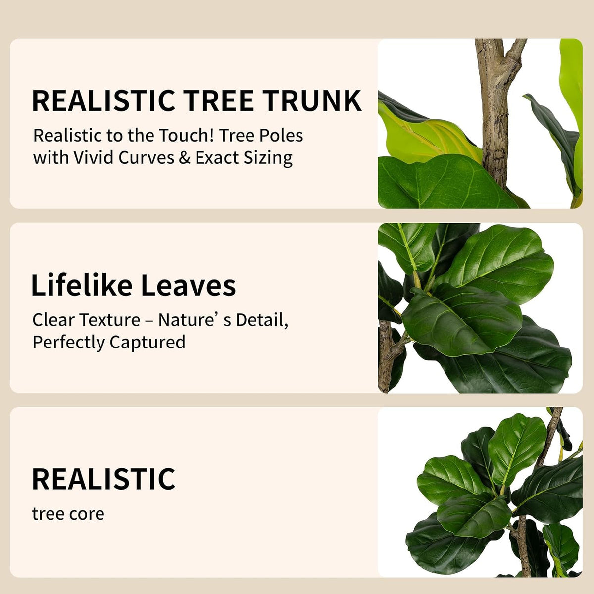 Rubber Tree 4.6 FT Artificial Magnolia Tree in Planter Pot, Faux Plants Indoor Faux Floor Plant Artificial Plants with 7 Pcs Calla Lily Flowers for Home Office Living Room Decor Indoor