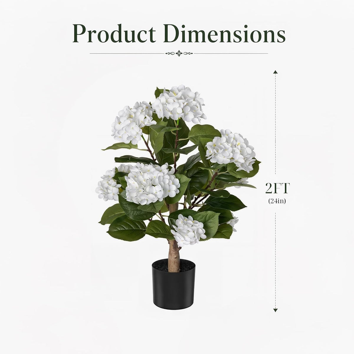 Rubber Tree 4.6 FT Artificial Magnolia Tree in Planter Pot, Faux Plants Indoor Faux Floor Plant Artificial Plants with 7 Pcs Calla Lily Flowers for Home Office Living Room Decor Indoor