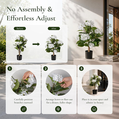 Rubber Tree 4.6 FT Artificial Magnolia Tree in Planter Pot, Faux Plants Indoor Faux Floor Plant Artificial Plants with 7 Pcs Calla Lily Flowers for Home Office Living Room Decor Indoor