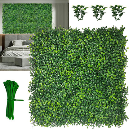 Artificial Ivy Privacy Fence Screen, 48"x120" (40 SQFT) 4-Layer Leaf