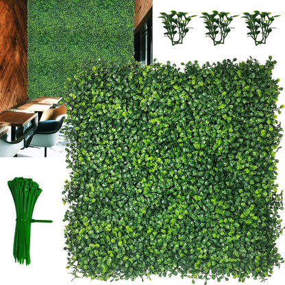 Artificial Ivy Privacy Fence Screen, 48"x120" (40 SQFT) 4-Layer Leaf