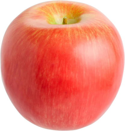 Artificial Apples Set - Lifelike Foam Apples for Crafts & Displays - 6-Pack, 2.7"×2.2"×2.5"" - Red & Green