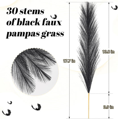 Pampas Grass Decor,21" Artificial Pompous Grass Bulk,Small Vase Filler Pompas Grass for Home Wedding Living Room Wall Party Decoration (Beige,Light Brown, 21 Inch)