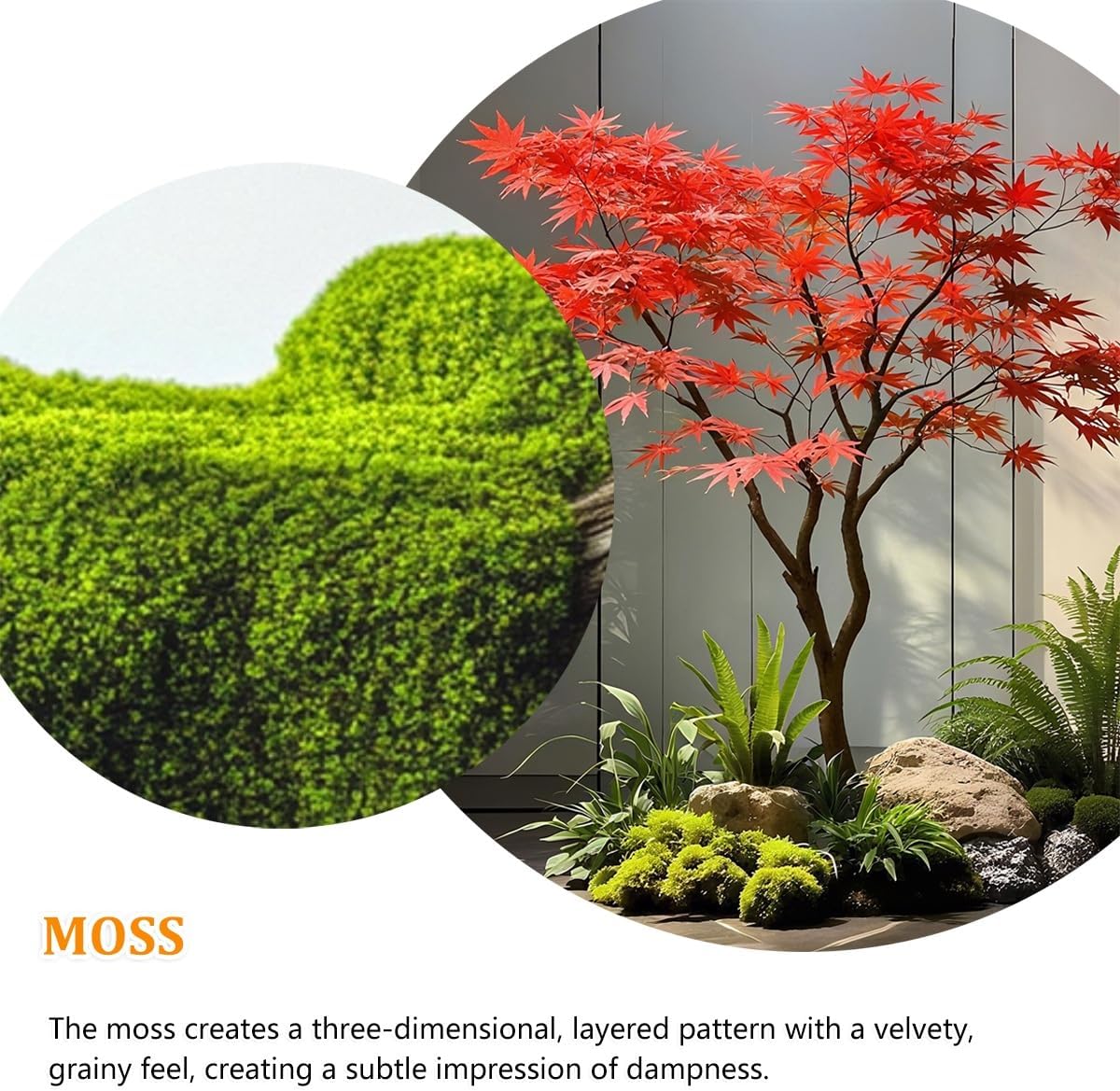 Large Japanese Red Maple Faux Tree, Artificial Plants for Home Decor with Silk Leaves and Natural Wood Trunk for Wedding Event Indoor Outdoor Home Office Farmhouse Decor(120 * 100cm/47.2 * 39.4")