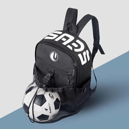 Basketball Backpack with Separate Ball Compartment & Shoe Storage - Durable Sports Bag for Kids & Youth, Water-Resistant Gym Bag for Soccer, Volleyball, and Basketball Gear Training