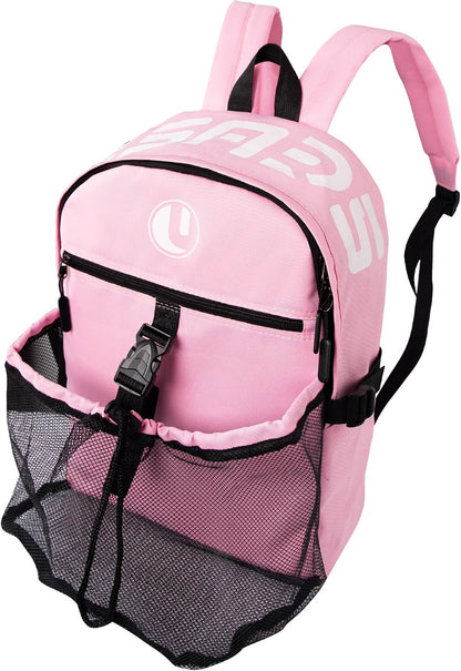 Basketball Backpack with Separate Ball Compartment & Shoe Storage - Durable Sports Bag for Kids & Youth, Water-Resistant Gym Bag for Soccer, Volleyball, and Basketball Gear Training