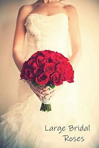 12 pcs Artificial Red Roses Flowers Long Stem Fake Silk Rose for Home Wendding Decorations(Red)