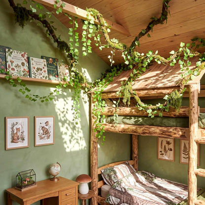 Jungle Theme Decoration Set 75 Inch Fake Tree Branches with Vines