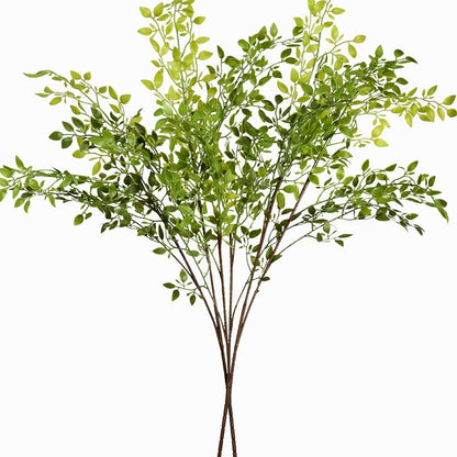 Stems Faux Branches for Vase 2PCS 43.3 inch Nandina Greenery Artificial Stems for Vase Leaf for Home Shop Garden Décor (2)