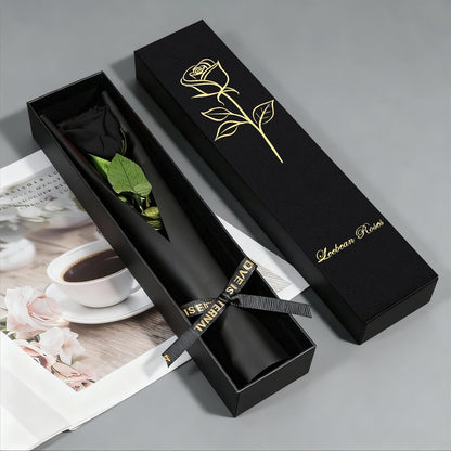 Single Forever Roses Luxury Gift for Women/Men, Birthday Gifts for Women,Flowers Gifts for Girlfriend,Wife,Mom,Anniversary,Valentine's Day,Wedding,Graduation,Presents for Her,Red