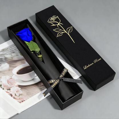 Single Forever Roses Luxury Gift for Women/Men, Birthday Gifts for Women,Flowers Gifts for Girlfriend,Wife,Mom,Anniversary,Valentine's Day,Wedding,Graduation,Presents for Her,Red