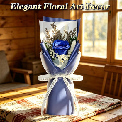 Single Forever Roses Luxury Gift for Women/Men, Birthday Gifts for Women,Flowers Gifts for Girlfriend,Wife,Mom,Anniversary,Valentine's Day,Wedding,Graduation,Presents for Her,Red