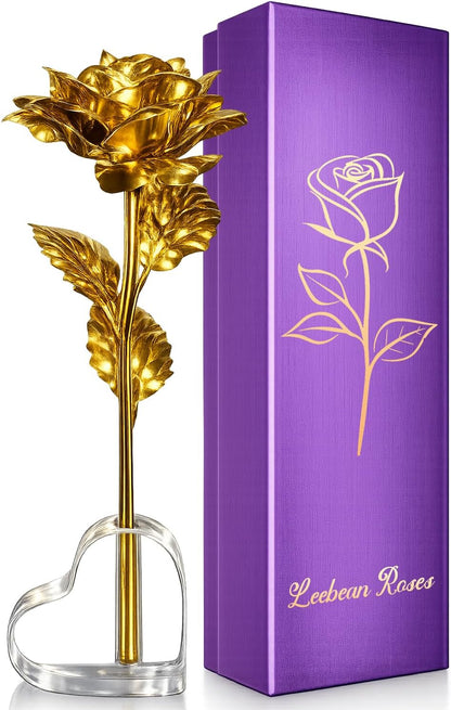 Single Forever Roses Luxury Gift for Women/Men, Birthday Gifts for Women,Flowers Gifts for Girlfriend,Wife,Mom,Anniversary,Valentine's Day,Wedding,Graduation,Presents for Her,Red