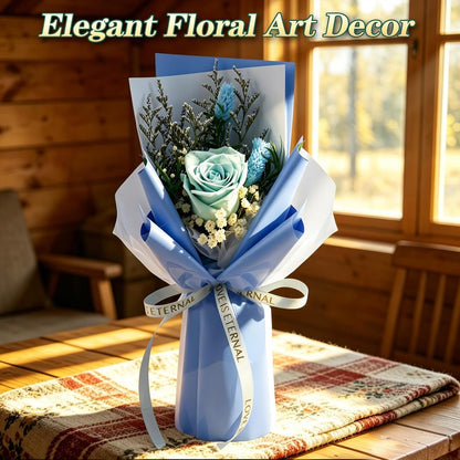Single Forever Roses Luxury Gift for Women/Men, Birthday Gifts for Women,Flowers Gifts for Girlfriend,Wife,Mom,Anniversary,Valentine's Day,Wedding,Graduation,Presents for Her,Red