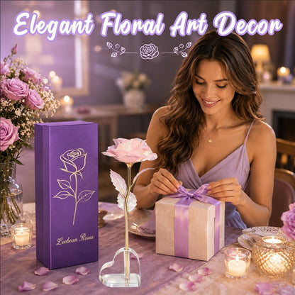 Single Forever Roses Luxury Gift for Women/Men, Birthday Gifts for Women,Flowers Gifts for Girlfriend,Wife,Mom,Anniversary,Valentine's Day,Wedding,Graduation,Presents for Her,Red
