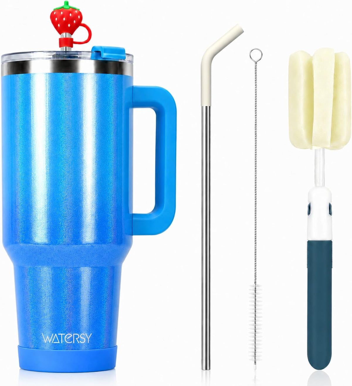 WATERSY 40 oz Tumbler, 18/8 Stainless Steel Insulated Travel Mug