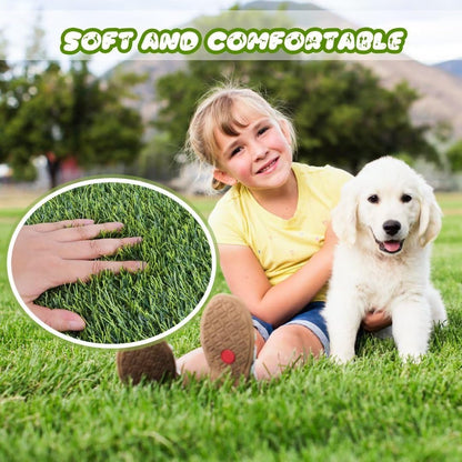 Artificial Grass, 47.3"x31.5" Professional Dog Grass Mat, Potty Training Rug and Replacement Turf Outdoor Rug Patio Lawn Decoration, Easy to Clean with Drainage Holes(47.3x31.5 inches)